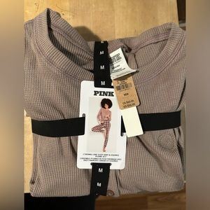 VS PINK - THERMAL LONG PAJAMA SET